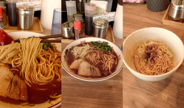 「限定『豚骨醤油ラーメン+替玉(¥900+100)』」@くじら食堂 nonowa東小金井店の写真