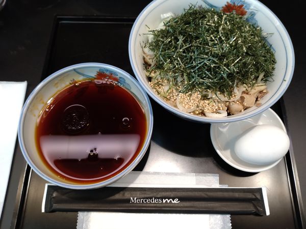 「冷たい肉そば　１１００円」@The Minatoya Loungeの写真