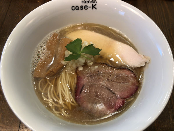 「にぼしのらぁめん(数量限定)」@ramen case-Kの写真