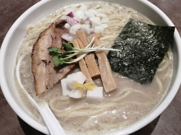 「濃厚ホタテそば¥900（大盛同額）」@NOODLE VOICEの写真