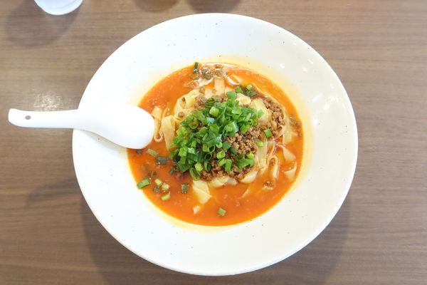 「担々麺（汁なし）￥８５０」@四川担々麺 杏亭の写真