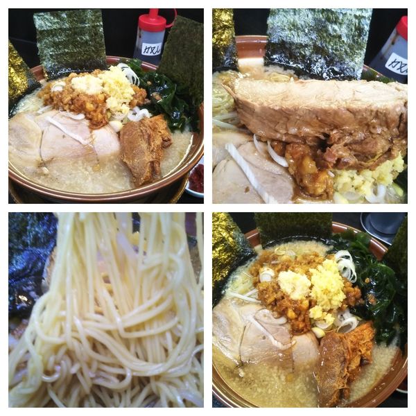 「豚ダブル(朝ラー)➕麺増し✖️2」@僕との麺の写真