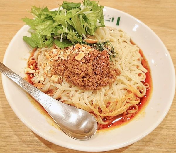 「汁なし黒酢担々麺【限定イートイン】」@ラーメン イロドリの写真