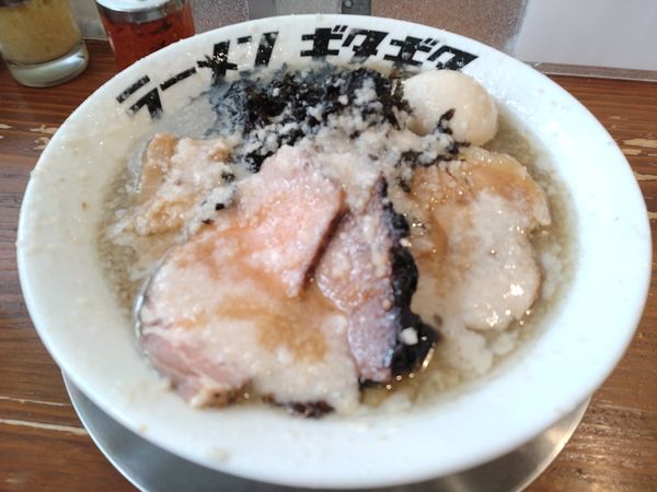 「特製ニボシラーメン　ギタギタ」@ラーメン ギタギタの写真