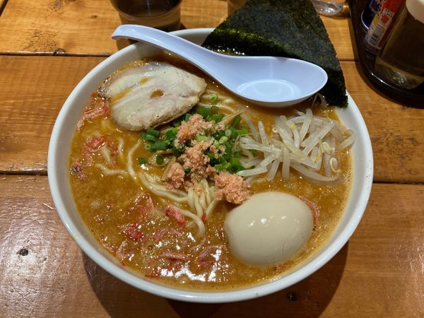 「濃厚海老みそらーめん」@EBIKURAの写真