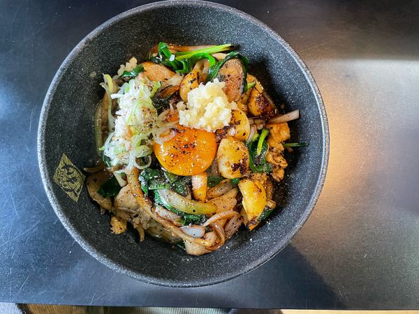 「男のパワーまぜそば」@まぜそば小島屋の写真