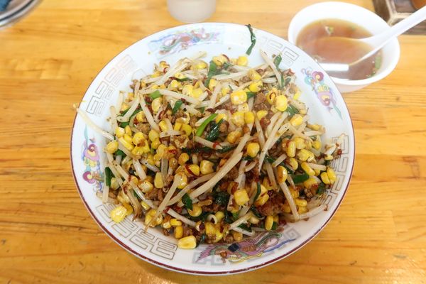 「皿コーン台湾￥８００」@人生餃子の写真