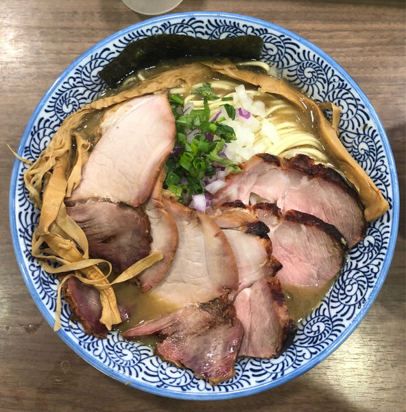 「ラーメン」@煮干しつけ麺 宮元の写真