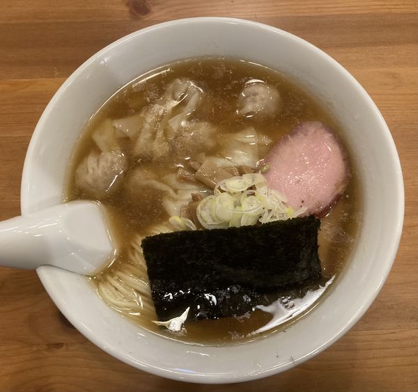 「ワンタンメン」@支那ソバ おさだの写真