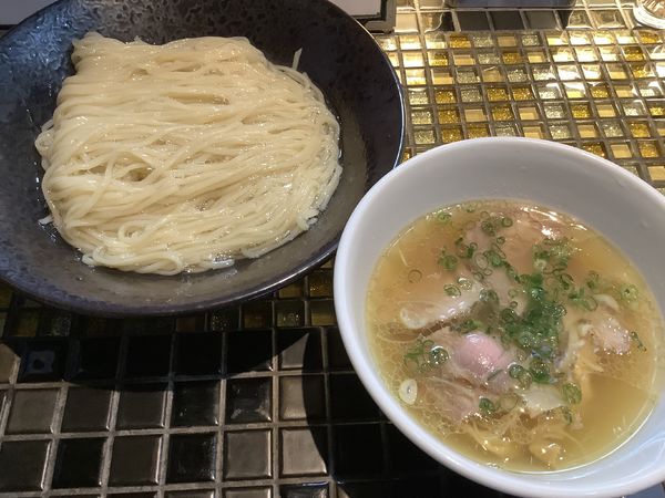 「塩つけ麺」@町田汁場 しおらーめん進化 中山店の写真