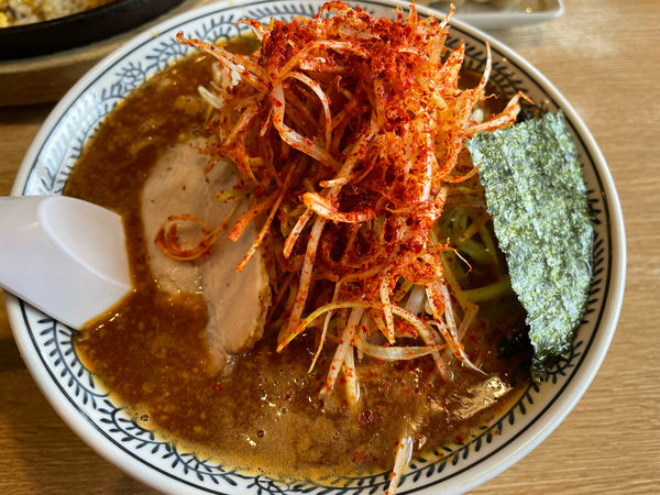 「辛味噌ネギラーメン」@丸源ラーメン 相模原清新店の写真