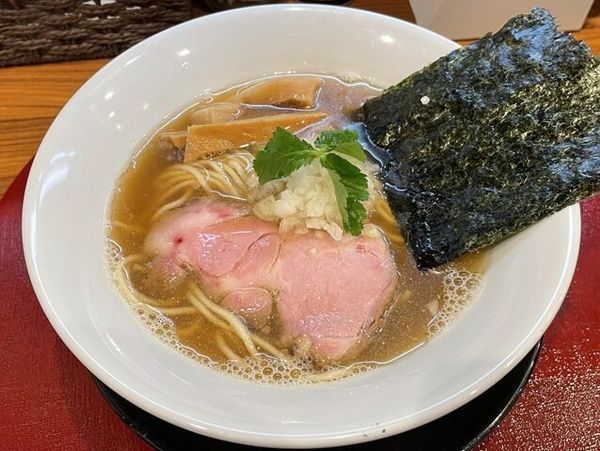 あっさり煮干し中華蕎麦（純煮干）