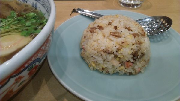 「半ちゃんセット 968円」@麺工房 男爵 市川本店の写真