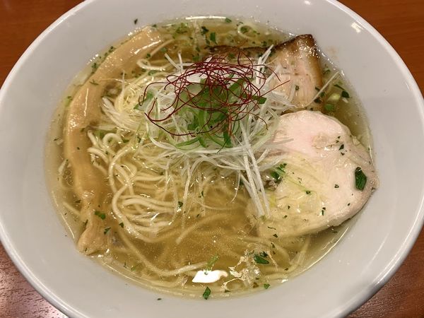 「喜楽そば（旨味鶏塩）」@大衆中華そば 喜楽の写真