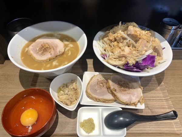 「齋藤鶏治郎セット1400円」@ラーメン 齋藤鶏治郎の写真