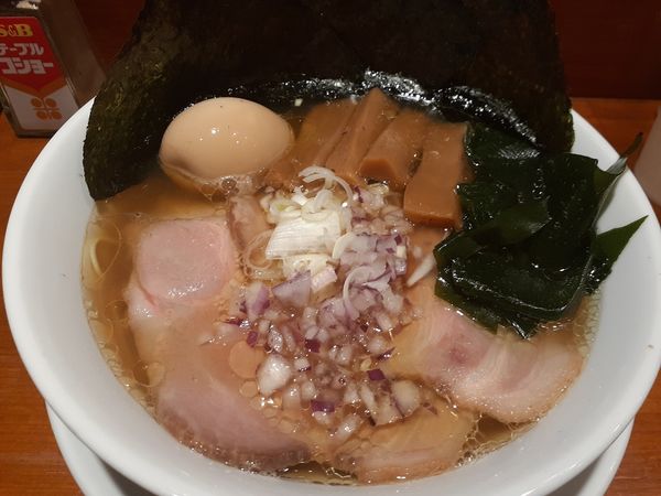 「特製中華そば」@拉麺 伍年食堂の写真