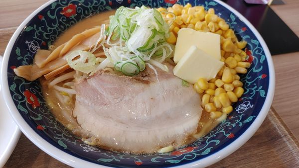 「冬季限定　味噌バターコーンラーメン」@凌駕IDEA イオンモール松本店の写真
