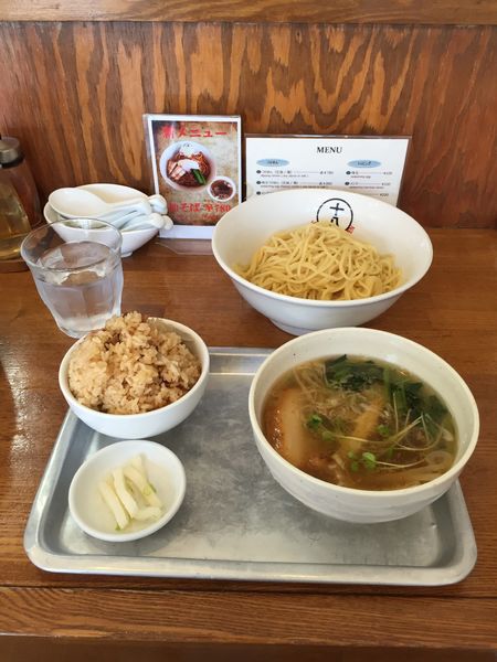 「塩つけ麺」@十八製麺の写真