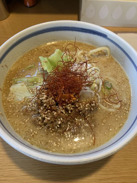 「【冬季限定】味噌担々麺 1000円」@らーめん ふくのや 桶川店の写真