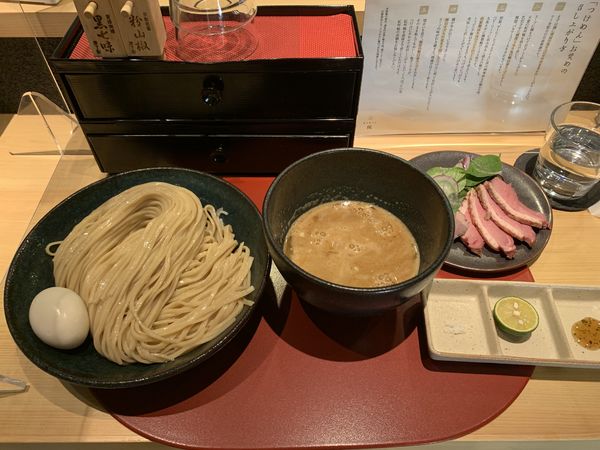「特製紀州鴨白湯つけ麺」@鴨中華そば 楓の写真