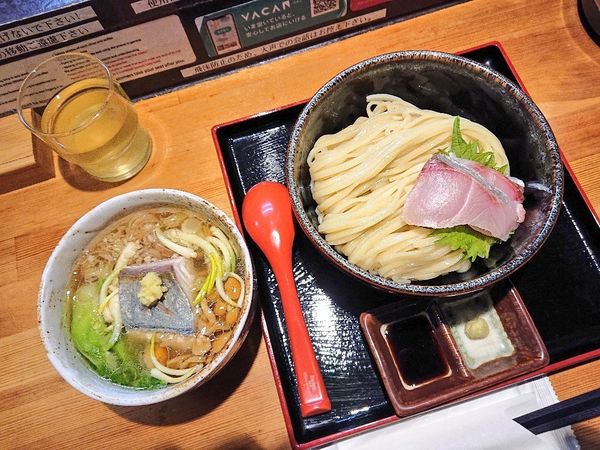 「創作塩つけ麺「高知県土佐清水産　縞鯵」、など」@ラーメン 巌哲の写真