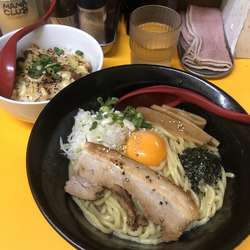 塩まぜそば　チャーシュー丼セット