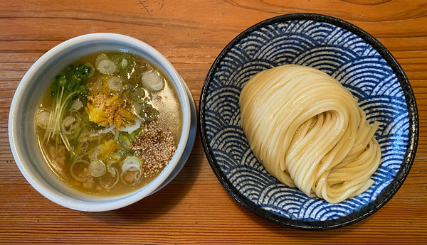 「つけそば ゆず塩」@麺 一直の写真