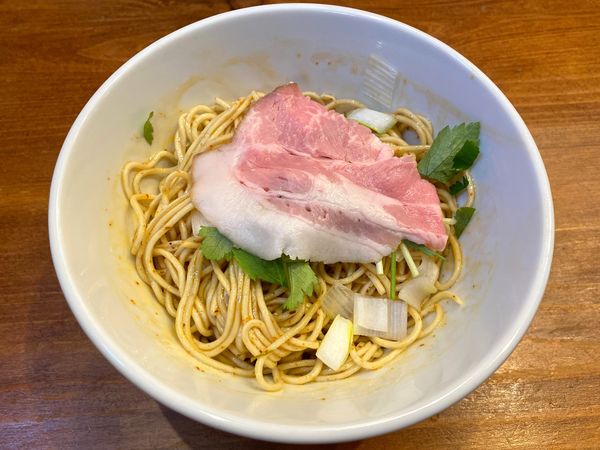 「辛和え玉 200円」@肉と魚と酒 和楽の写真