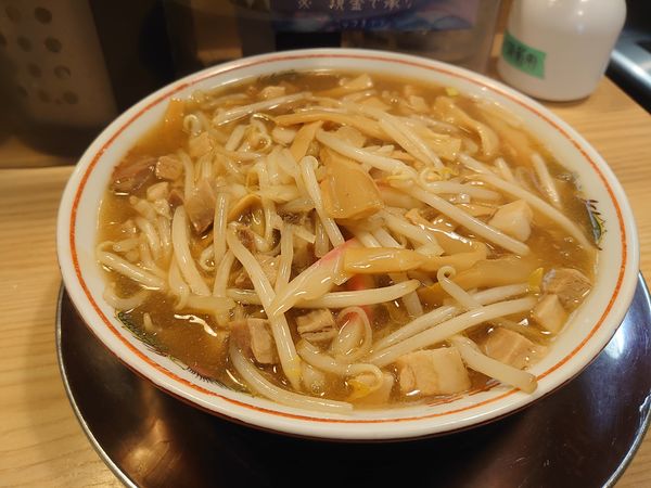 「もやしそば」@煮干そば 流。の写真