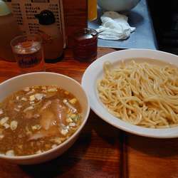 半肉入りつけそば