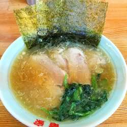 ハーフチャーシューメンとキャベチャー