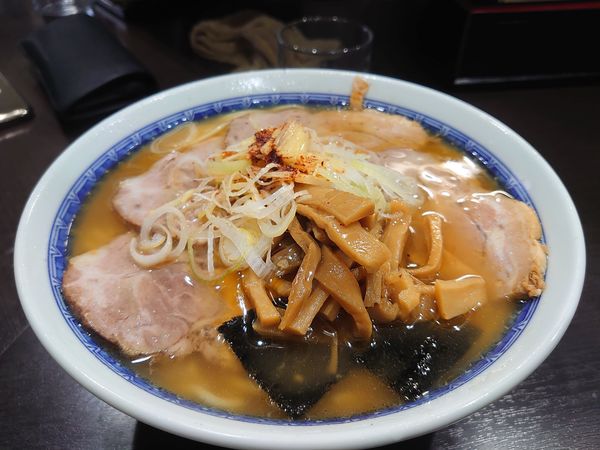 「塩ラーメン＋チャーシュー」@中華そば べんてんの写真