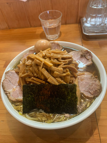 「ラーメンメンマチャーシュー」@自家製中華そば としおかの写真
