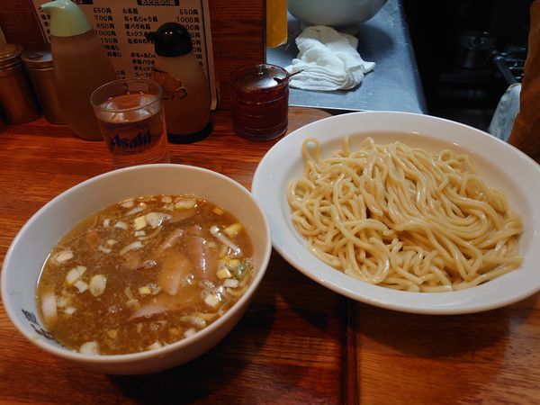 「半肉入りつけそば」@麺 髙はしの写真