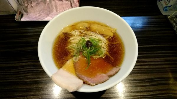 「煮干トリュフそば_880円」@志奈そば 田なかの写真