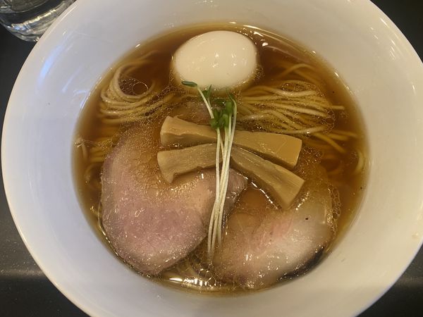 「味玉鳥そば」@らぁ麺 やまぐちの写真