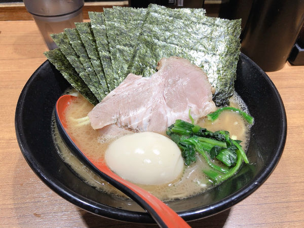 「のり味玉ラーメン」@麺家 黒の写真