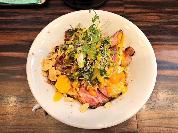 「和牛の和えそば」@稲荷屋の写真