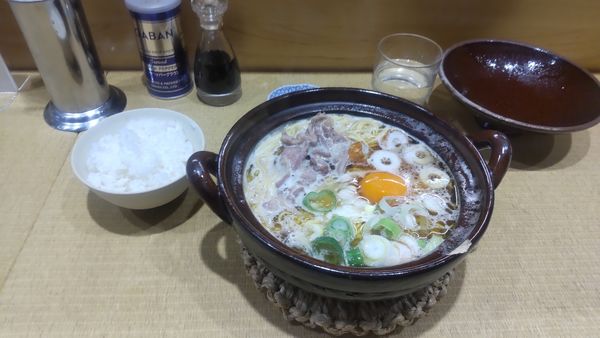 「鍋焼きラーメン」@手打 親鶏中華そば 綾川の写真