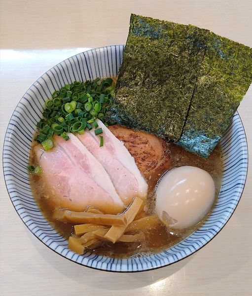 「煮干しそば 800円+特製盛 300円」@麺屋 志縁の写真