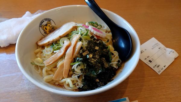 「汁なしラーメン（700円）」@サンコック 揖斐駅店の写真