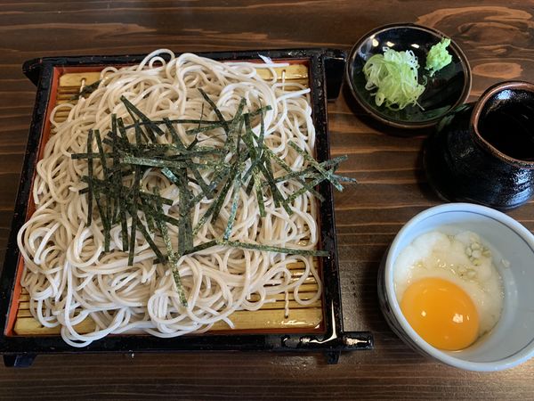 「とろざる1200+大盛200=1400円」@名代蕎麦処 美濃作の写真