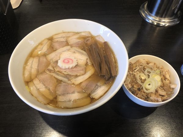 「肉そば」@中華ソバ 藤むらの写真