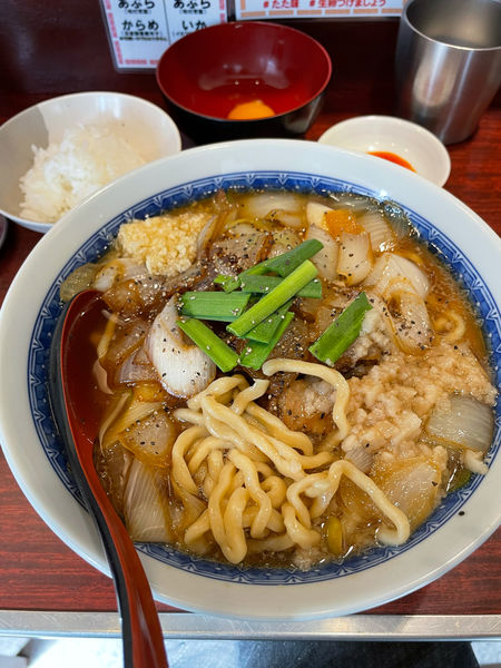 「スタミナ中華セット」@中華そば たた味の写真