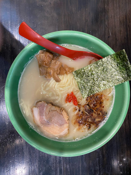「太麺　むさし坊ラーメン」@麺匠 むさし坊 武蔵浦和本店の写真