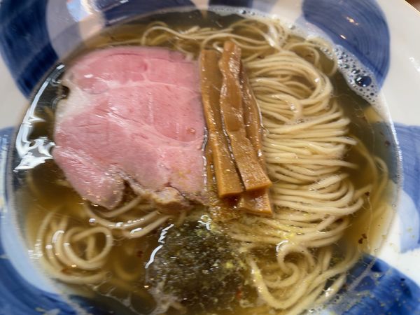 「塩煮干しらぁ麺800円」@さんくるげの写真