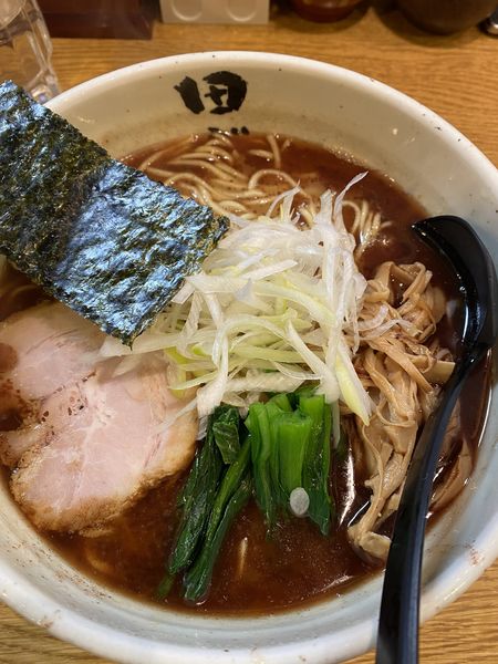 「田ぶしラーメン（大盛）」@麺処 田ぶし 横浜店の写真