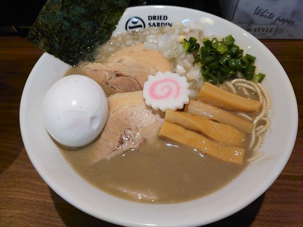 「特製濃厚煮干そば」@DRIED SARDIN BROTHERSの写真