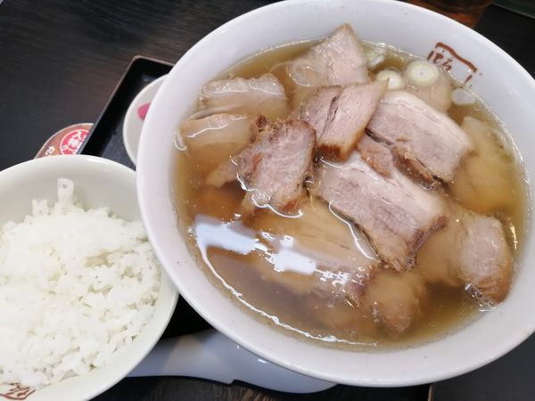 「焼豚めん(970)」@喜多方ラーメン 坂内 川崎東田店の写真