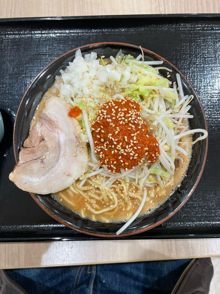 「辛味噌壱郎」@横浜家系ラーメン 壱角家 アリオ柏店の写真